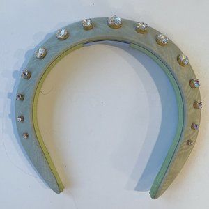 Green Jeweled Halo Headband